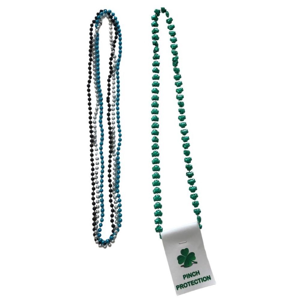 Mardi Gras and St Patrick's Day Beads